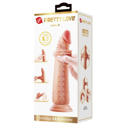 Pretty Love Gode Kable 18 x 4.5cm Marron Très Clair